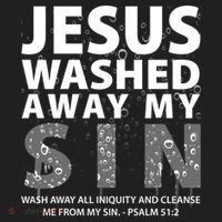 Jesus Washed Away My Sin Catholic Tumbler thumb 3