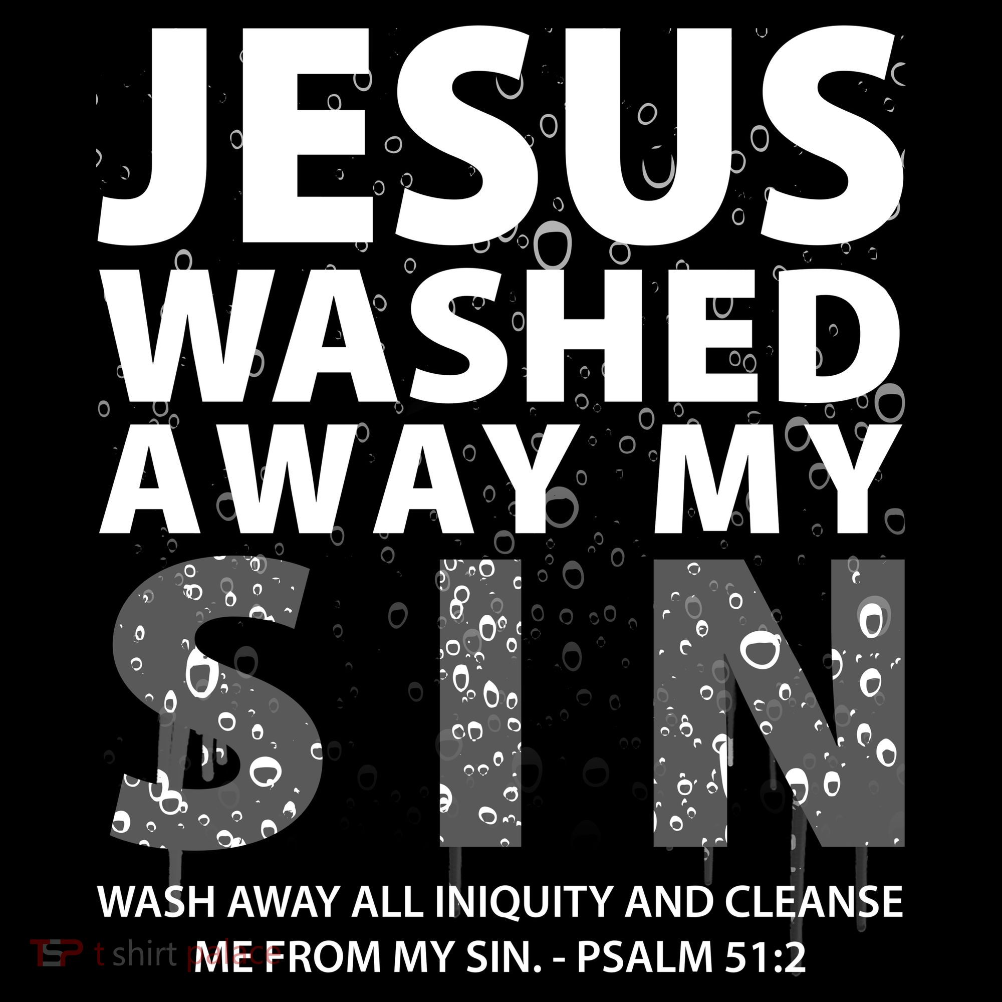 Jesus Washed Away My Sin Catholic Ornament