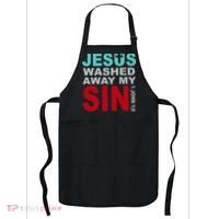 Jesus Washed Away My Sin John 1:9 Apron thumb 0