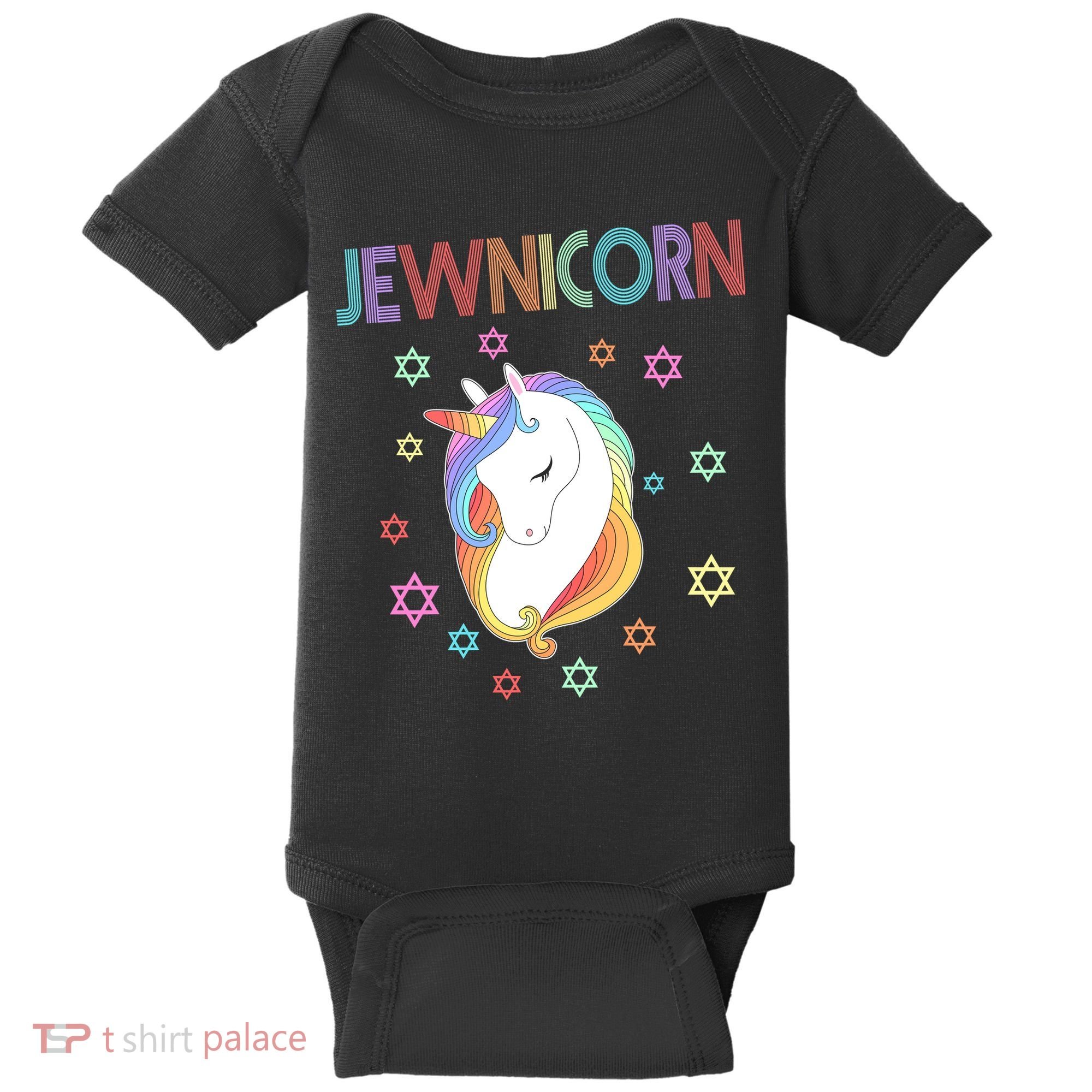 Jewnicorn Baby Bodysuit