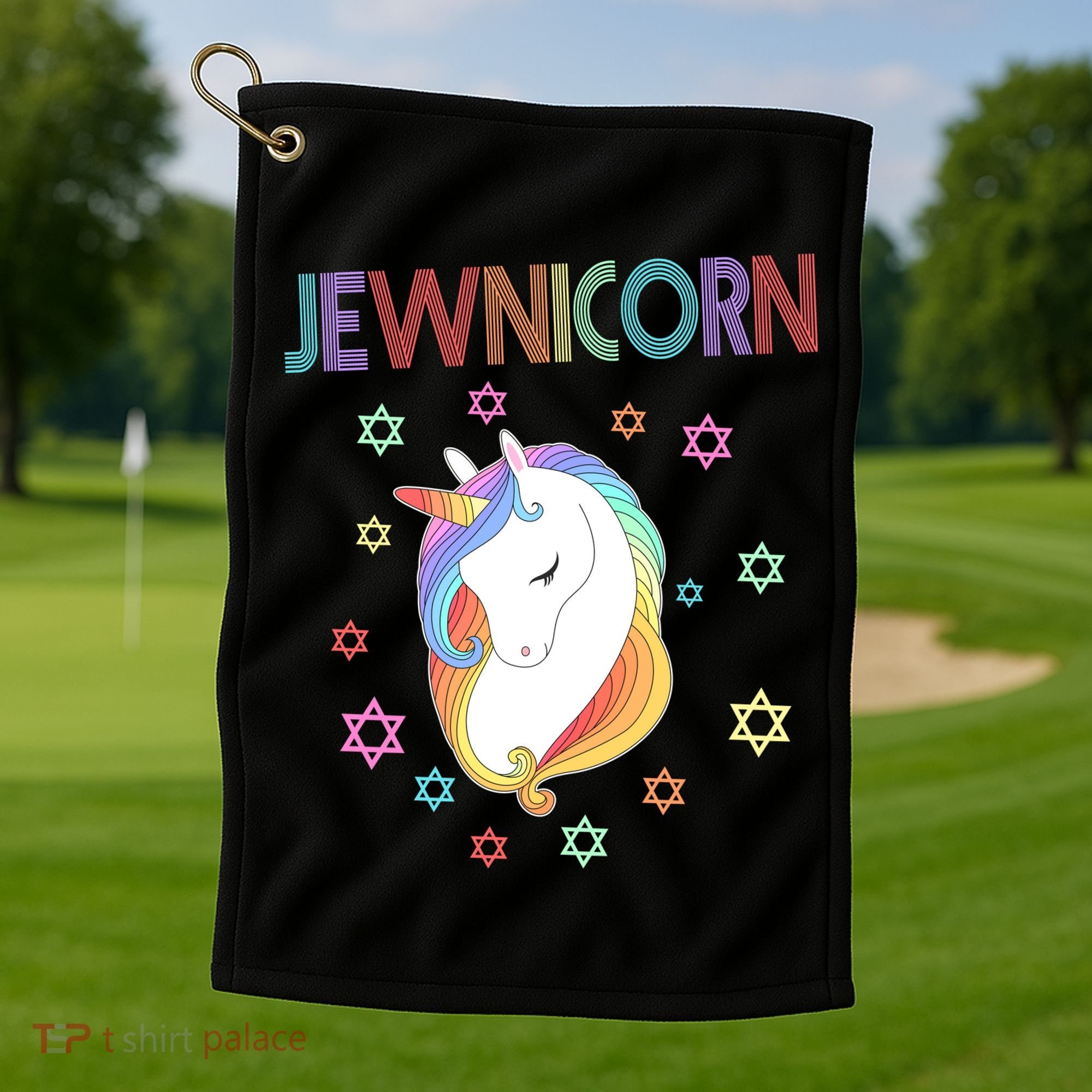 Jewnicorn Golf Towel