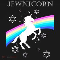 Jewnicorn Funny Hanukkah Unicorn Ornament thumb 1
