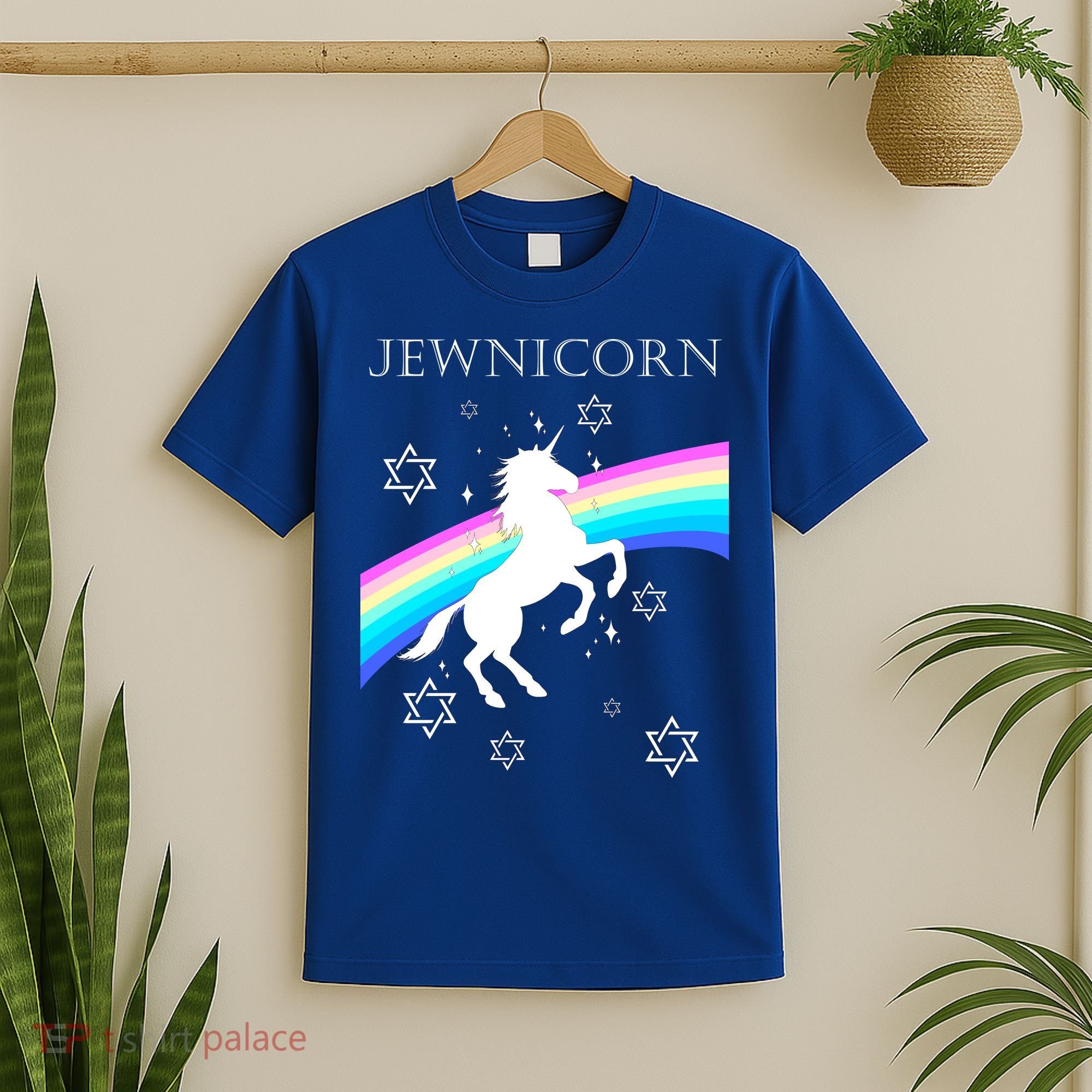 Jewnicorn Funny Hanukkah Unicorn T-Shirt