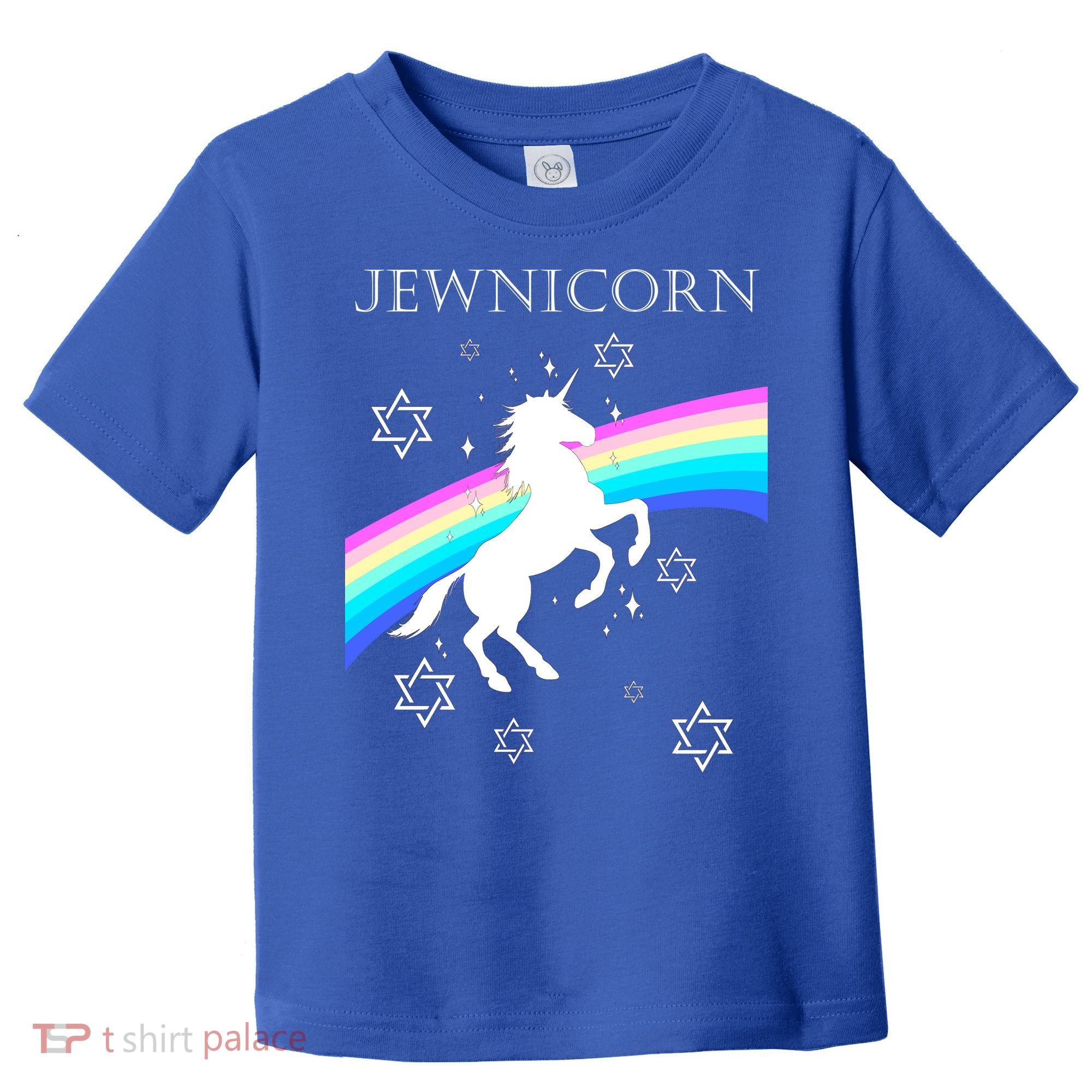 Jewnicorn Funny Hanukkah Unicorn Toddler T-Shirt