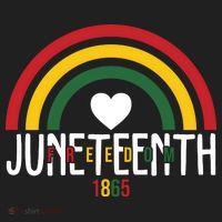 Juneteenth Freedom 1865 Rainbow Women's Sweatshirt thumb 2