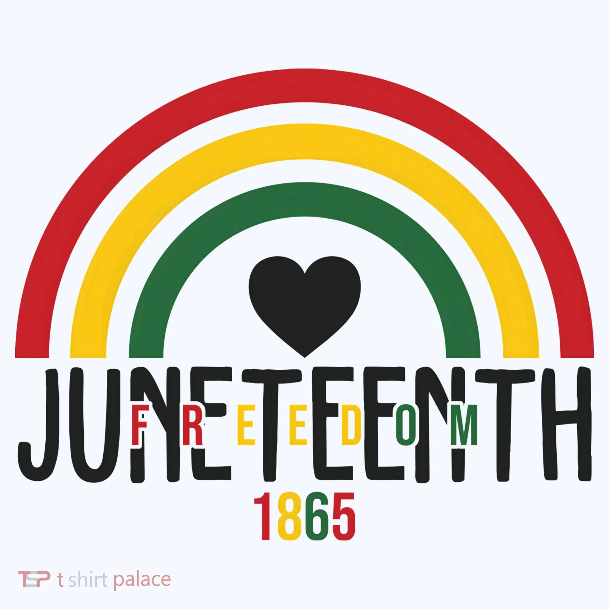 Juneteenth Freedom 1865 Rainbow Doggie Tank