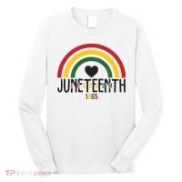 Juneteenth Freedom 1865 Rainbow Long Sleeve Shirt thumb 0
