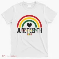 Juneteenth Freedom 1865 Rainbow T-Shirt thumb 0