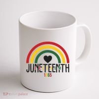 Juneteenth Freedom 1865 Rainbow Coffee Mug thumb 1