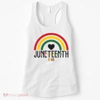 Juneteenth Freedom 1865 Rainbow Women's Tank Top thumb 0