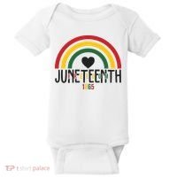 Juneteenth Freedom 1865 Rainbow Baby Bodysuit thumb 0
