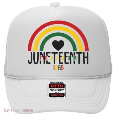Juneteenth Freedom 1865 Rainbow Hat