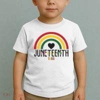 Juneteenth Freedom 1865 Rainbow Toddler T-Shirt thumb 2