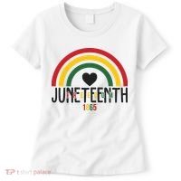Juneteenth Freedom 1865 Rainbow Women's T-Shirt thumb 0