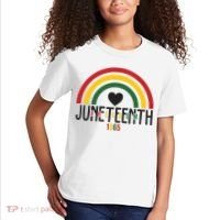 Juneteenth Freedom 1865 Rainbow Kids T-Shirt thumb 2