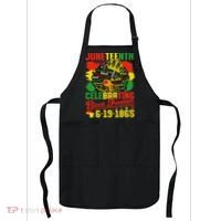 Junenth Freedom 1865 Celebrating Emancipation Black Women Apron thumb 0