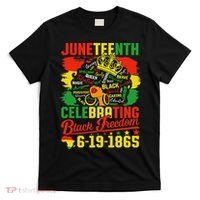 Junenth Freedom 1865 Celebrating Emancipation Black Women T-Shirt thumb 0