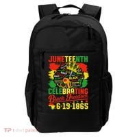 Junenth Freedom 1865 Celebrating Emancipation Black Women Backpack thumb 0