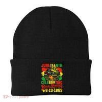 Junenth Freedom 1865 Celebrating Emancipation Black Women Beanie thumb 0
