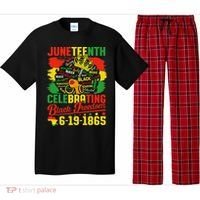 Junenth Freedom 1865 Celebrating Emancipation Black Women Pajama Set thumb 0