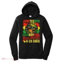 Junenth Freedom 1865 Celebrating Emancipation Black Women Women's Hoodie thumb 0