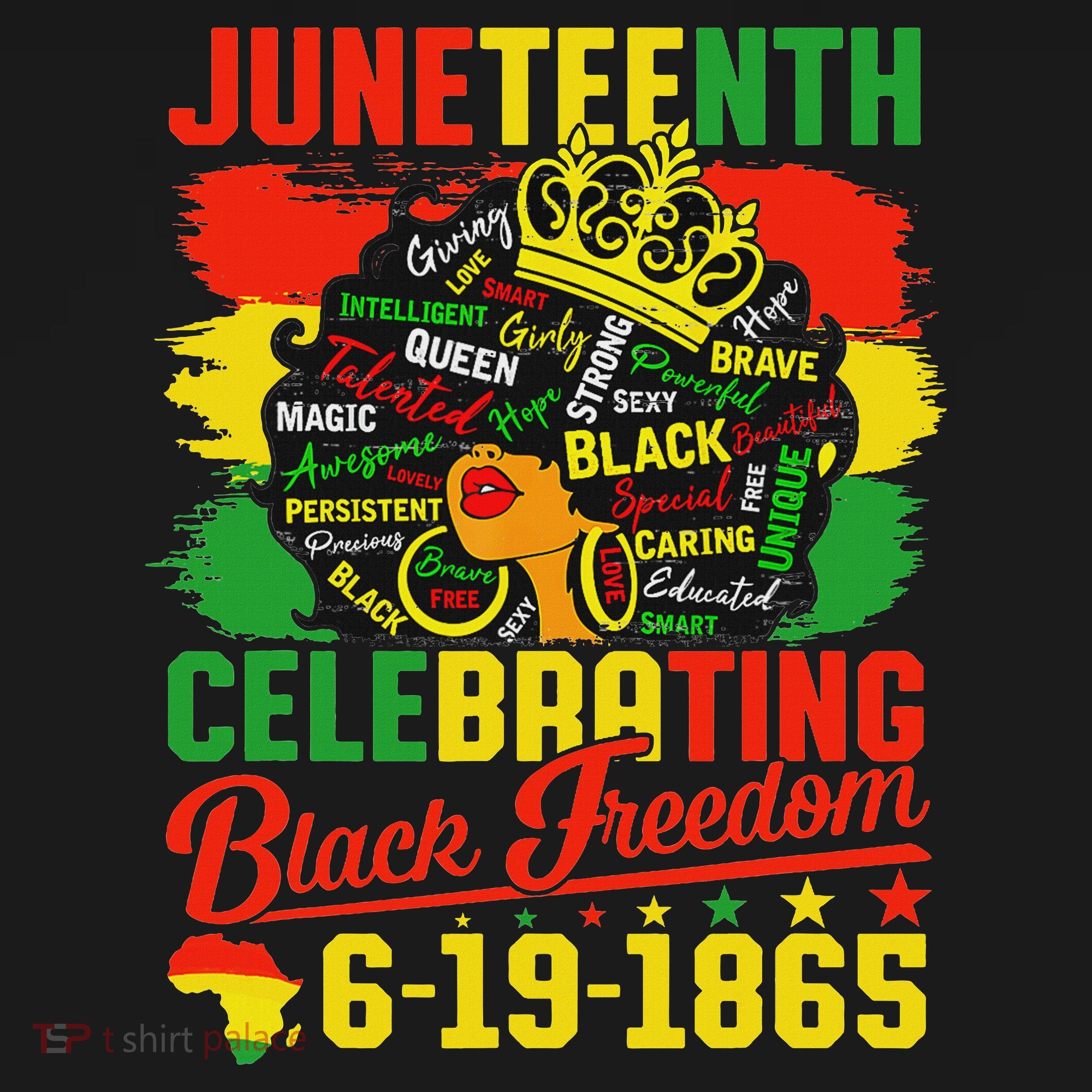 Junenth Freedom 1865 Celebrating Emancipation Black Women Women's Hoodie
