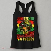 Junenth Freedom 1865 Celebrating Emancipation Black Women Women's Tank Top thumb 3