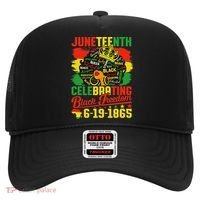 Junenth Freedom 1865 Celebrating Emancipation Black Women Hat thumb 0
