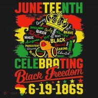 Junenth Freedom 1865 Celebrating Emancipation Black Women Visor thumb 3