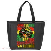 Junenth Freedom 1865 Celebrating Emancipation Black Women Tote Bag thumb 0