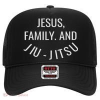 Jesus Family And Jiu Jitsu Brazilian Jiu Jitsu Hat thumb 0
