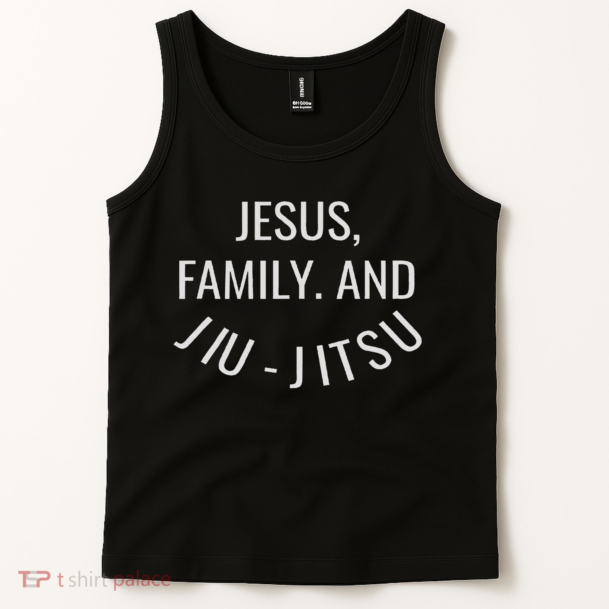 Jesus Family And Jiu Jitsu Brazilian Jiu Jitsu Tank Top