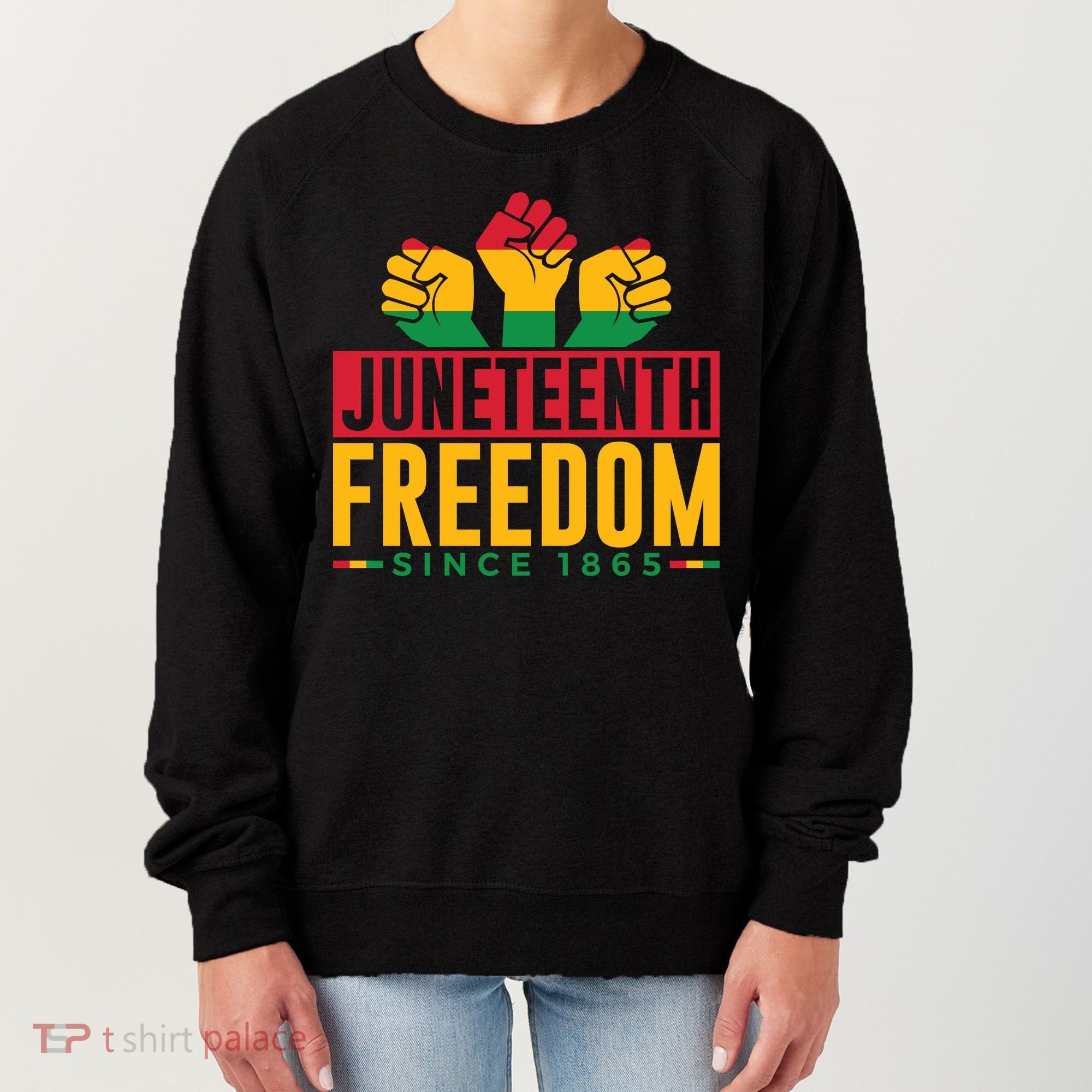 Juneteenth Freedom Art Women's Sweatshirt