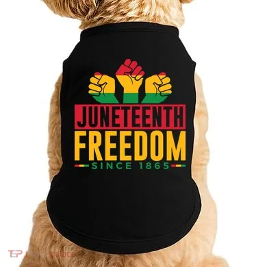 Juneteenth Freedom Art Doggie Tank