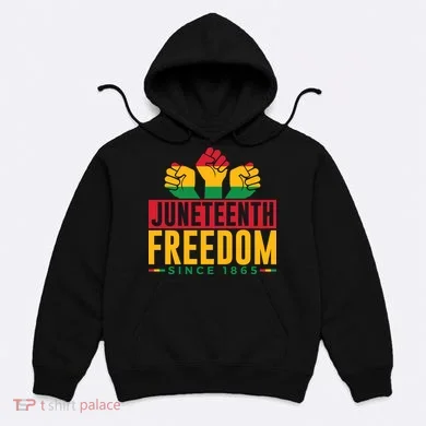 Juneteenth Freedom Art Hoodie