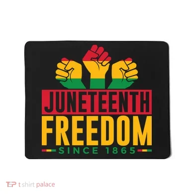 Juneteenth Freedom Art Mousepad