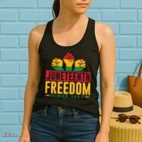 Juneteenth Freedom Art Women's Tank Top thumb 2