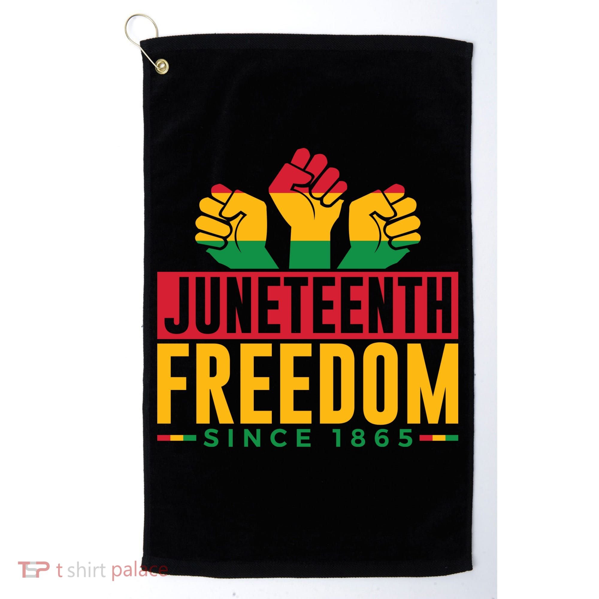 Juneteenth Freedom Art Golf Towel