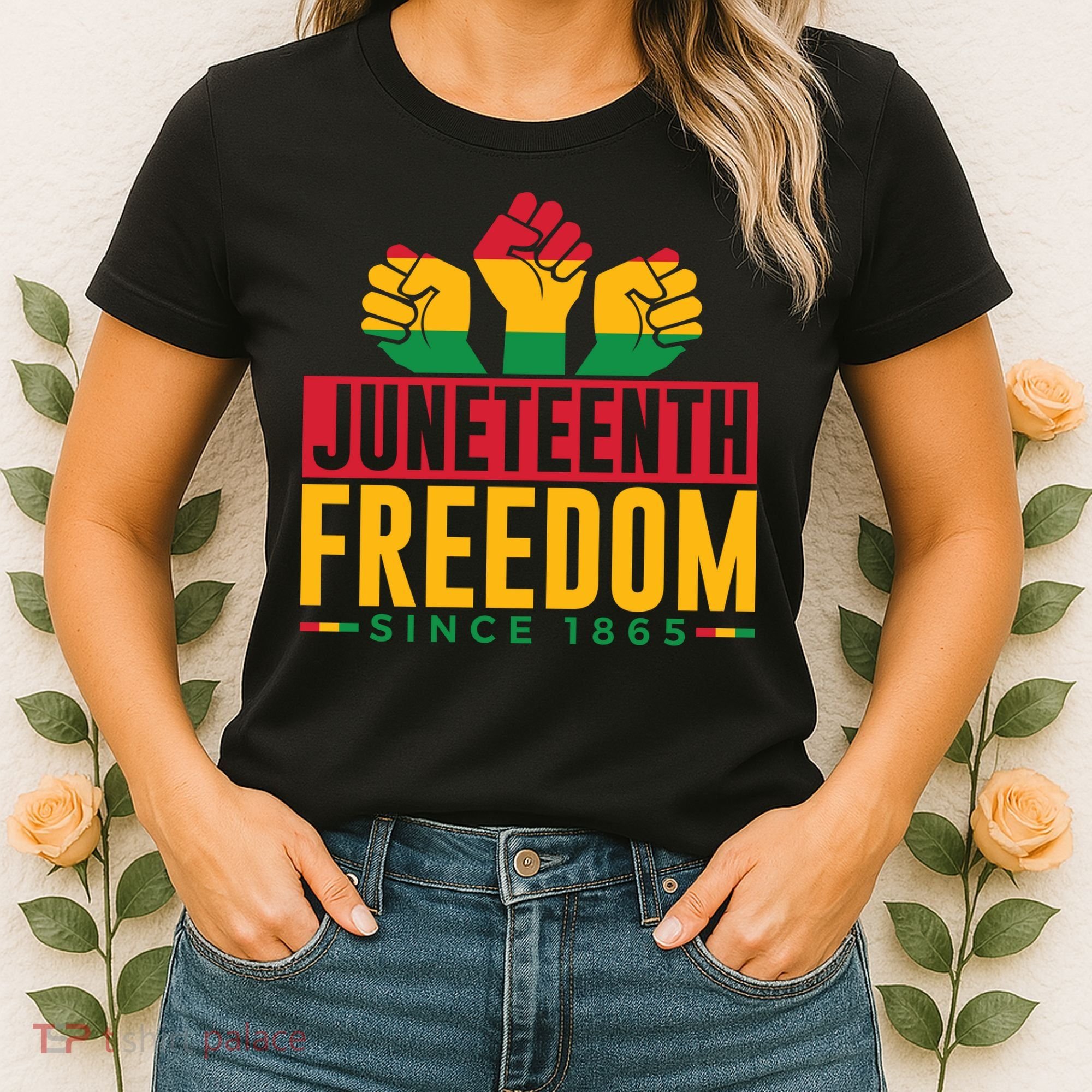 Juneteenth Freedom Art Women's T-Shirt