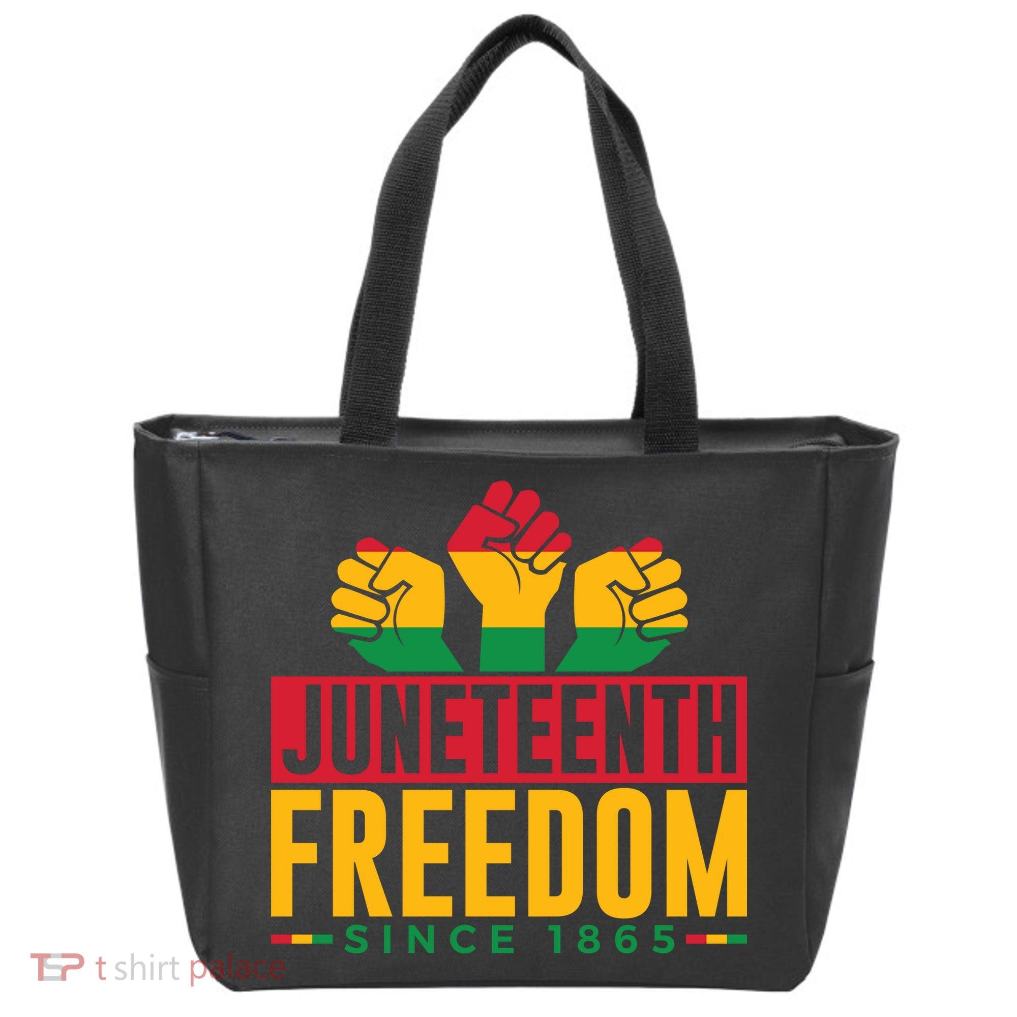 Juneteenth Freedom Art Tote Bag