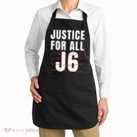 Justice For All J6, First Amendment, J6, Freedom Apron thumb 2