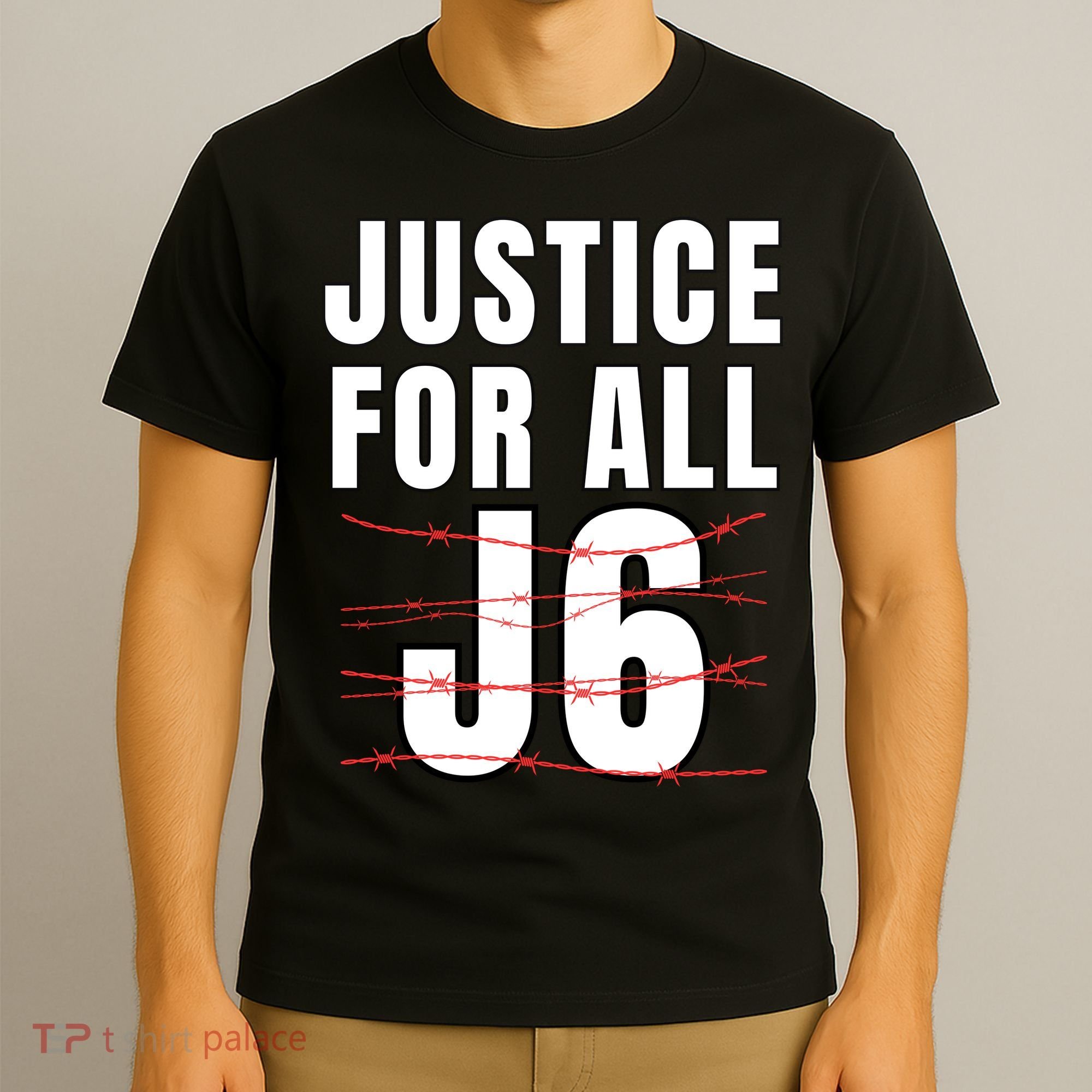 Justice For All J6, First Amendment, J6, Freedom T-Shirt