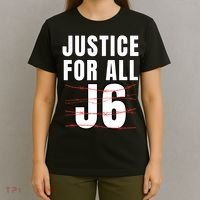 Justice For All J6, First Amendment, J6, Freedom T-Shirt thumb 4