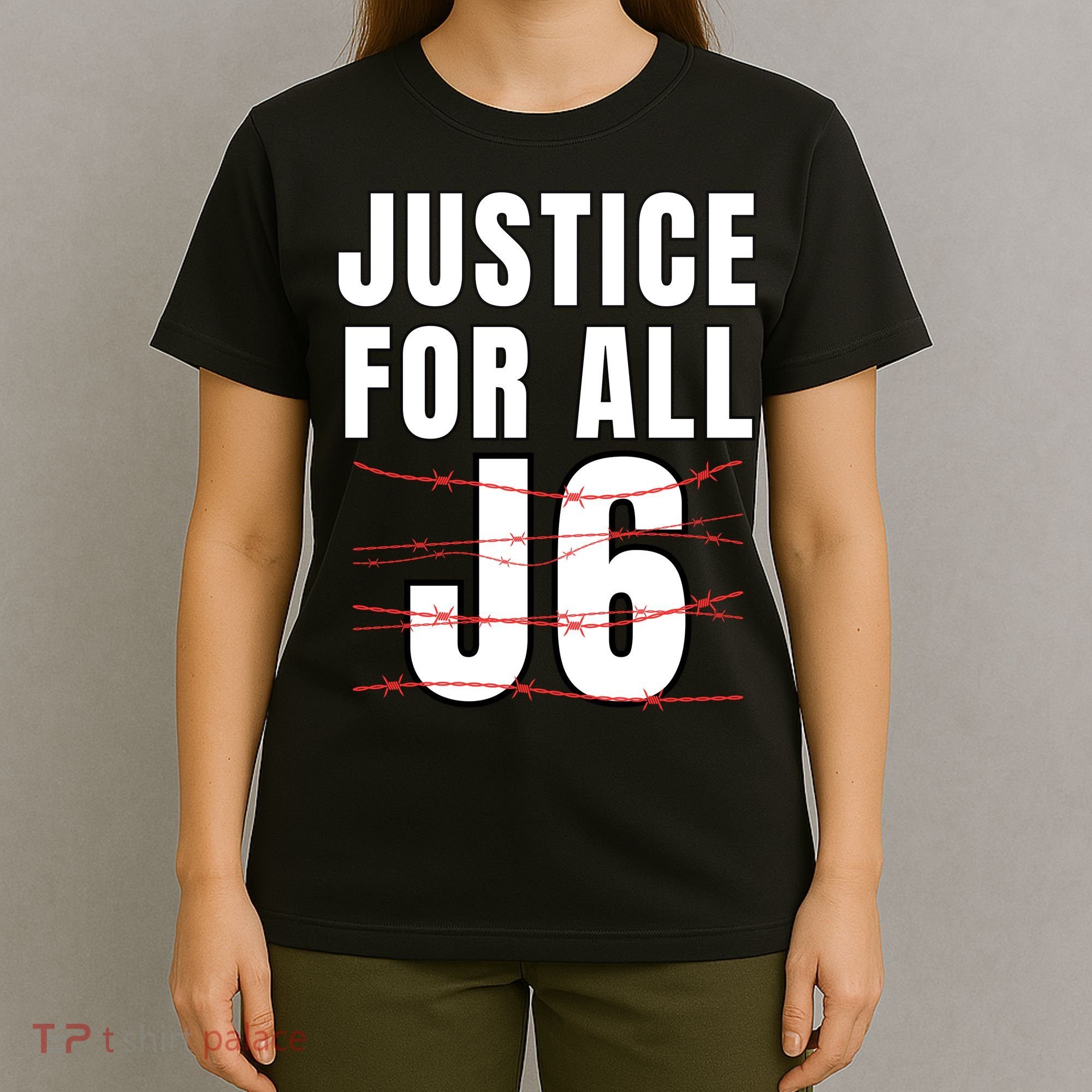 Justice For All J6, First Amendment, J6, Freedom T-Shirt