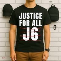 Justice For All J6, First Amendment, J6, Freedom T-Shirt thumb 6