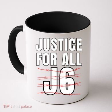 Justice For All J6, First Amendment, J6, Freedom Coffee Mug