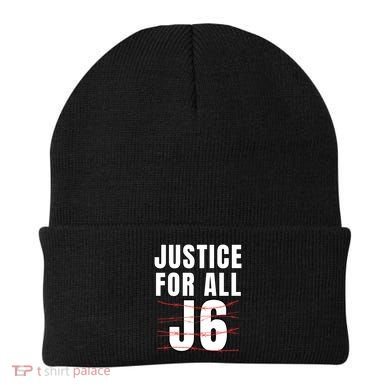 Justice For All J6, First Amendment, J6, Freedom Beanie