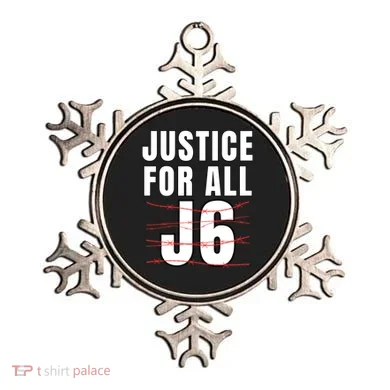 Justice For All J6, First Amendment, J6, Freedom Ornament