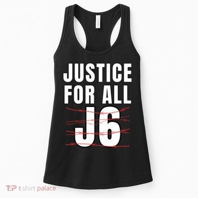 Justice For All J6, First Amendment, J6, Freedom Women's Tank Top