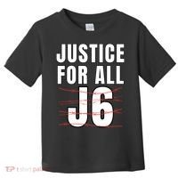 Justice For All J6, First Amendment, J6, Freedom Toddler T-Shirt thumb 0